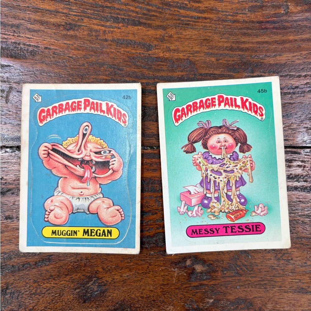 Garbage Pail Kids cards